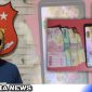 Caption: tersangka penjual chip inisial AM dan barang buktinya, (dok. Basori Regamedianews).