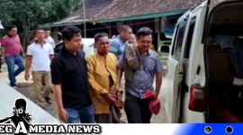 Caption: Reskoba Polres Bangkalan saat mengamankan inisial HB, (dok. Syafin Regamedianews).
