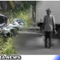 Caption: tampak kendaraan dan jasad korban kecelakaan berada ditengah jalan, (dok. regamedianews).