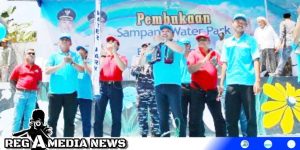 Bupati Resmikan Waterpark Sampang