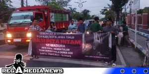 Aksi Pita Hitam Pemuda Madura Untuk Timnas U-20