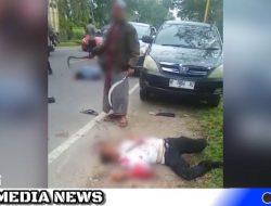 Viral, Dua Pria di Bangkalan Terkapar Berlumur Darah