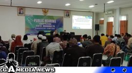 Caption: berlangsungnya public hearing standar pelayanan RSUD dr.Mohammad Zyn Sampang, (dok. regamedianews).