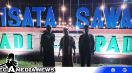 Caption: kunjungan Garda Kawal Sampang ke Wisata Sawah di Desa Taman, (dok. regamedianews).