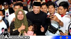 Caption: Bupati Sampang sambut kedatangan perantau dari Jakarta, di Pendopo Trunojoyo (dok. regamedianews).