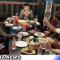 Caption: Ketua SMSI Sampang Mohammad Fauzan, dalam acara berbuka puasa bersama (dok. regamedianews).