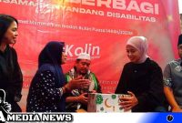 Caption: penyerahan bantuan BPC HIPMI Bangkalan ke penyandang disabilitas, (dok. regamedianews).