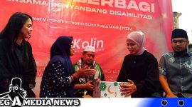Caption: penyerahan bantuan BPC HIPMI Bangkalan ke penyandang disabilitas, (dok. regamedianews).