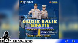 Caption: pamflet Satlantas Polres Sampang.