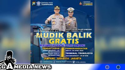 Polres Sampang Siapkan Armada Mudik Balik Gratis