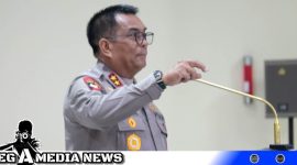 Caption: Kapolda Gorontalo Irjen Pol Angesta Romano Yoyol, (dok. Yusrianto Regamedianews).