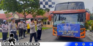 Polres Sampang Wujudkan Mudik Balik Gratis Aman Berkesan