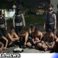 Caption : 10 remaja pelaku perang sarung saat diamankan Tim Sakera Polres Sampang, (dok. regamedianews).