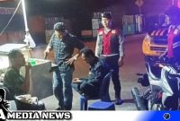 Caption: Polresta Deli Serdang saat Laksanakan Patroli Blue Light (doc.JB). 