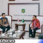Caption: Walikota Medan saat menerima kunjungan Kepala Otoritas Jasa Keuangan (OJK) Regional 5 Sumatera Bagian Utara (Sumbagut) Bambang Mukti Riyadi di Balai Kota Medan.(foto istimewa). 