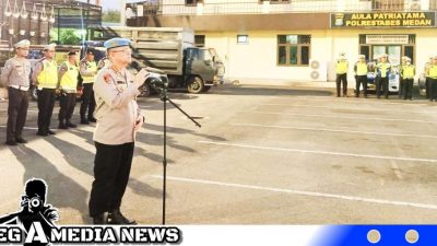 Kapolda Sumut Instruksikan Pejabat Utama Polda Sumut Turun ke Jalan