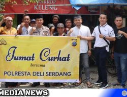 Polresta Deli Serdang Gelar Jumat Curhat