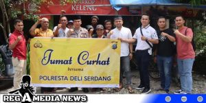 Polresta Deli Serdang Gelar Jumat Curhat
