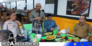 Pererat Persaudaraan, Bupati dan Kapolres Asahan Hadiri Halal Bihalal Forkala