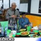 Caption: Forum Komunikasi Antar Lembaga Adat (Forkala) saat menggelar Halal Bihalal di Kafe Toke Toke, Kisaran (doc.ir). 