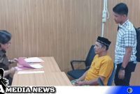 Caption: Polda Sumut Limpahkan Kakek Penjual sabu ke JPU, (doc.JB). 
