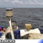 Caption: tim SAR Sat Polairud Polres Sampang tengah melakukan pencarian korban, (dok. regamedianews).