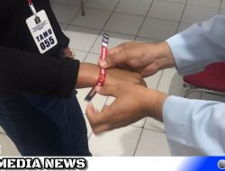 Perketat Pengamanan, Lapas IIA Pamekasan Terapkan Gelang Kunjungan