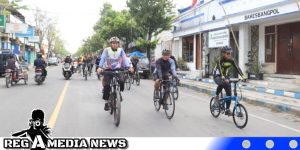 Gowes Forkopimda Sampang Perkokoh Soliditas