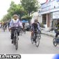 Caption: keseruan kegiatan Gowes Forkopimda Sampang, (dok. regamedianews).