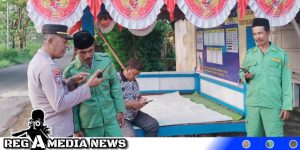 Polres Sampang Selingi Penilaian Satkamling Dengan Motivasi
