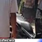 Caption: kondisi sepeda motor korban rusak pasca kecelakaan, (dok. regamedianews).