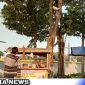 Caption: tampak cctv terpasang di pepohonan sekitar Alun-Alun Trunojoyo Sampang, (dok. regamedianews).