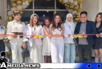 Acara launching klinik Melval Labskin di Surabaya. (Dok.regamedianews)