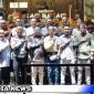 Caption: Bupati dan Kapolres Asahan saat hadiri giat Halal Bihalal Forkala (dok.regamedia)