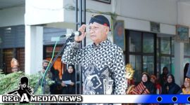 Caption: Bupati Asahan saat memimpin acara Hardiknas (dok.regamedianews)