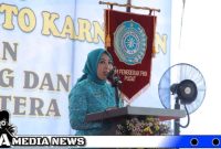 Caption: ketua TP PKK kabupaten Asahan Titiek Sugiharti (dok.regamedianes)