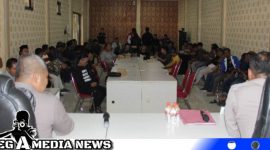 Caption: Silaturahmi Kapolres Sampang bersama puluhan insan pers, (dok. regamedianews).