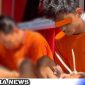 Caption: Polres Bangkalan tunjukkan tersangka pembunuhan di Karang Duwek Arosbaya, (dok. regamedianews).