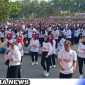 Caption: antusias senam bersama lansia di Kabupaten Jember, (dok. regamedianews).