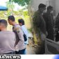 Caption: anggota Polres Sampang saat membantu warga penderita penyakit kanker menggunakan mobil Ambulance Polri, hingga ke RSUD dr.Mohammad Zyn Sampang, (dok. regamedianews).