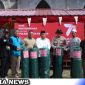 Caption: Kapolres Aceh Selatan turun langsung saat baksos ke masjid di Desa Jambo Keupok, (dok. regamedianews).