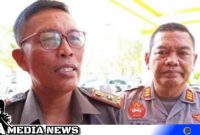 Caption: Pj Kades Kepanjen Fahrul Asrori saat diwawancara awak media, (dok. regamedianews).
