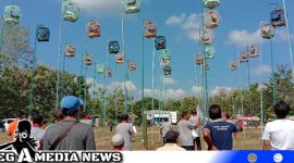 Caption: kontes perdana bekisar di lapangan Kecamatan Omben, Sampang, (dok. regamedianews).