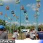 Caption: kontes perdana bekisar di lapangan Kecamatan Omben, Sampang, (dok. regamedianews).