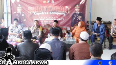 Jumat Curhat, Kapolres Sampang Ungkap Peran Polisi RW