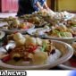 Caption: ilustrasi, tajin sorah (bubur asyura') atau makanan yang diantarkan kepada tetangga saat tanggal 1 Muharram. 