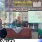Caption: sosialisasi bahaya narkoba di Posko TMMD ke-117 Kodim 0828 Sampang, (dok. regamedianews). 