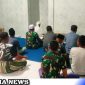 Caption: Satgas TMMD ke-117 Kodim 0828 Sampang saat gelar doa bersama di musholla Al-Muttaqin Desa Pasarenan Kedungdung, (dok. regamedianews). 