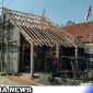 Caption: pengerjaan ruang guru baru SDN Pasarenan 2 oleh Satgas TMMD Kodim 0828 Sampang sudah tahap finishing, (dok. regamedianews). 