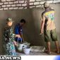 Caption: bersama warga, Satgas TMMD Kodim 0828 Sampang kebut pengerjaan rehab rutilahu, (dok. regamedianews). 